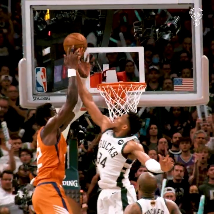 Every angle of one of the best blocks in NBA history.
