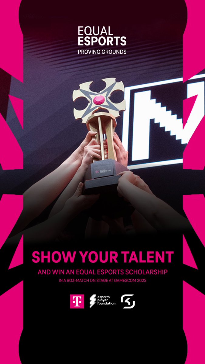 Prove your talent at gamescom 2025! 🔥 Are you a woman or non-binary player looking for support on your LoL Esports journey? 👀 Apply now for the Equal Esports Proving Grounds and compete live on stage for a chance to earn a spot in our initiative 🙌 ➡️