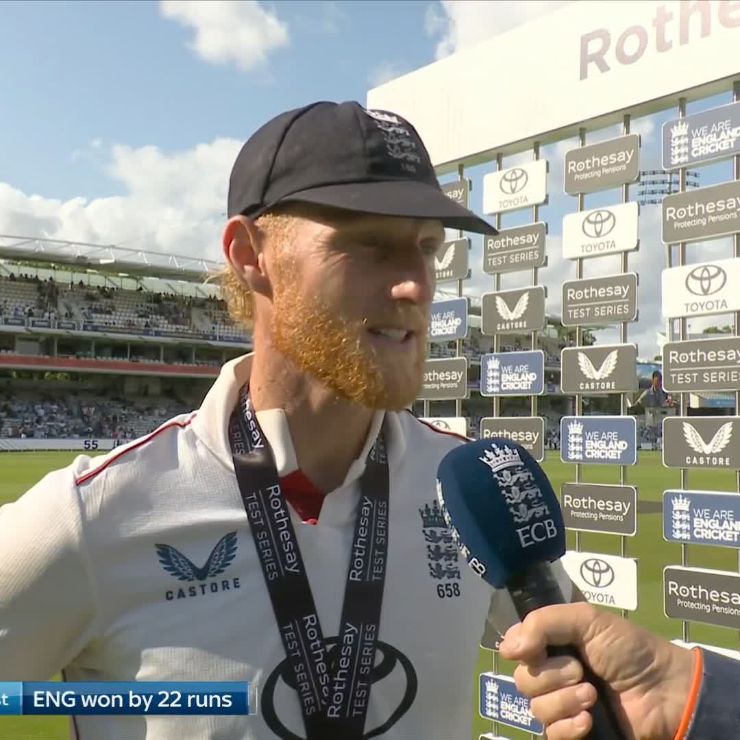 "Just had one of the feelings" 🙌 Ben Stokes says he was inspired by England's World Cup glory six years ago when deciding for Jofra Archer to open the bowling this morning 🏴󠁧󠁢󠁥󠁮󠁧󠁿