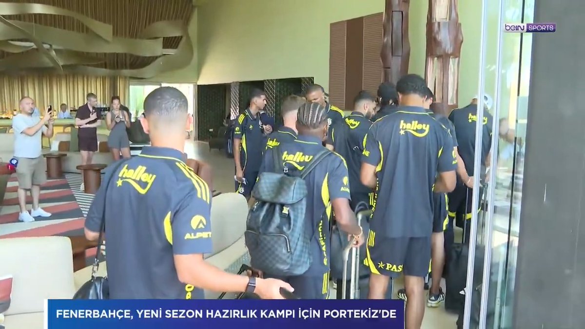 🟡🔵 Fenerbahçe, yeni sezon kampı için Portekiz'de 🎙 Muhabirimiz Onur Çubukçu, Fenerbahçe'ye dair son detayları aktardı! | #beINSPORTS