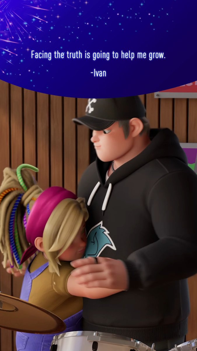 Surround yourself with your friends and embrace the truth—just like Ivan! 💫