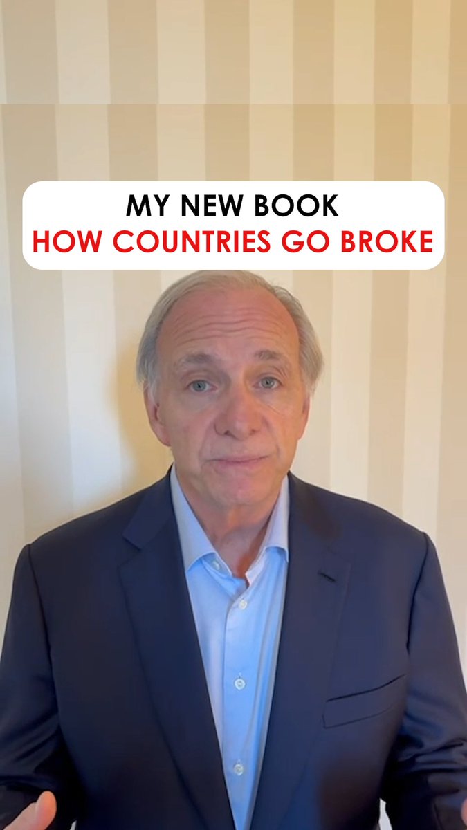 I’m very happy to learn that my new book, How Countries Go Broke: The Big Cycle was selected by Barnes & Noble as one of their Best Business Books of the year. The book conveys what I’ve learned over the past 50 years as a macro investor about the mechanics of how countries go broke — and what that means for the US today. I hope you’ll read it and learn about it so that you understand what we’re dealing with, and what you can do to navigate the interesting times ahead.