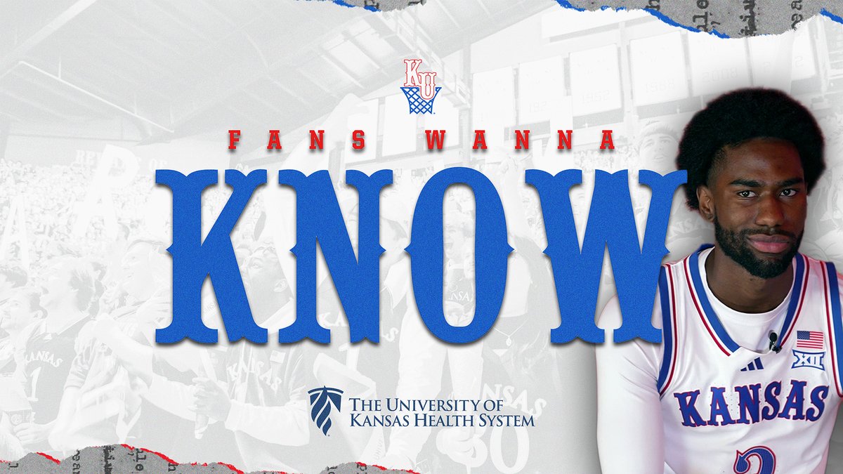 .Corbin Allen has the answers you're looking for 🤝 Fans Wanna Know presented by The University of Kansas Health System 🗣️