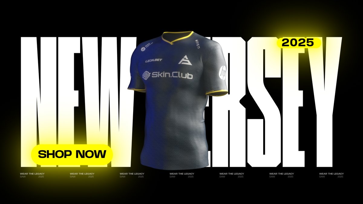 WEAR THE LEGACY. ✨ A nossa nova jersey já se encontra disponível. 🛒 #StayAWarrior