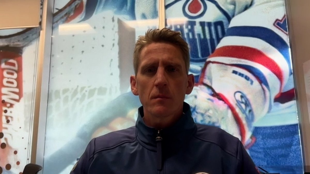 Head Coach Kris Knoblauch spoke with the media today about the #Oilers coaching changes, Paul Coffey returning to an advisory role, special teams assignments & more. Enterprise | #LetsGoOilers