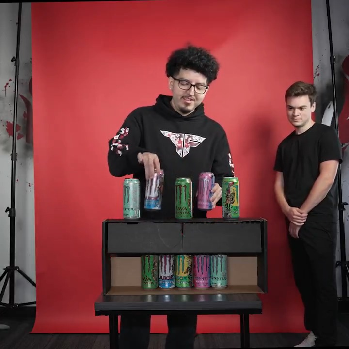 MATCH THE MONSTER CANS 🥤 Monster Gaming