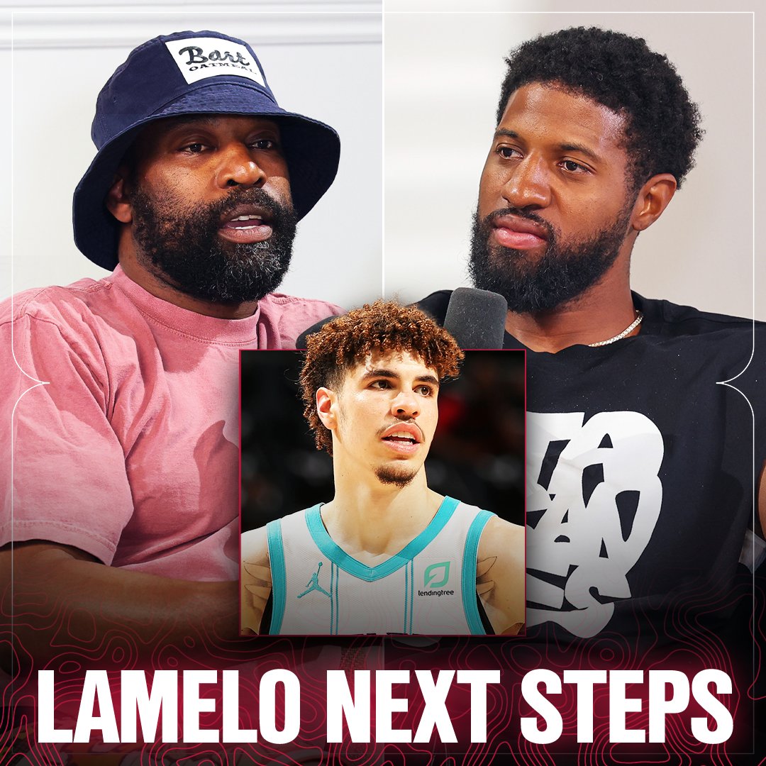 "LaMelo needs to have a goal going into the season ... 'I'ma be the top point guard, I'ma play 82 games & get my team to the playoffs.'" From one great Hornets point guard to another, Baron Davis gives game to LaMelo 🤝