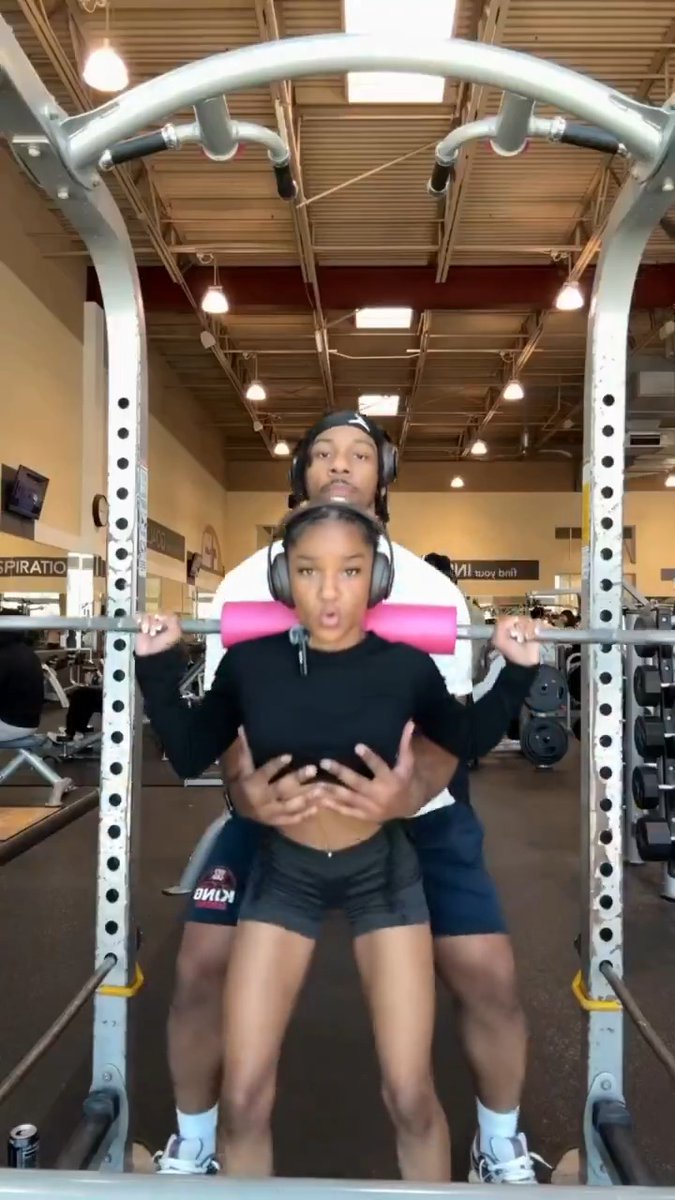 Why can't she just get a female gym instructor? This is how marriages are being destroyed these days.