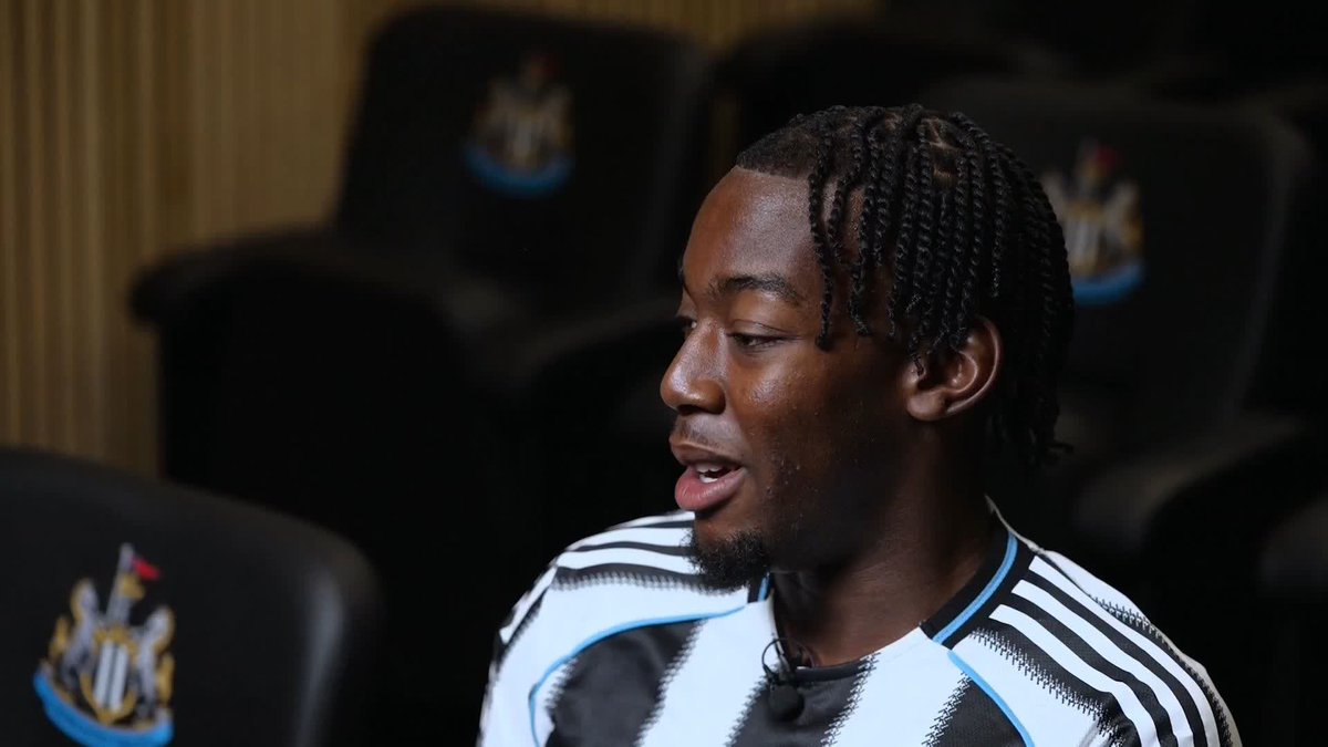 "It isn't just a shirt, it's a responsibility" ❤️ Anthony Elanga says that he is ready to get started after his move to Newcastle 💪