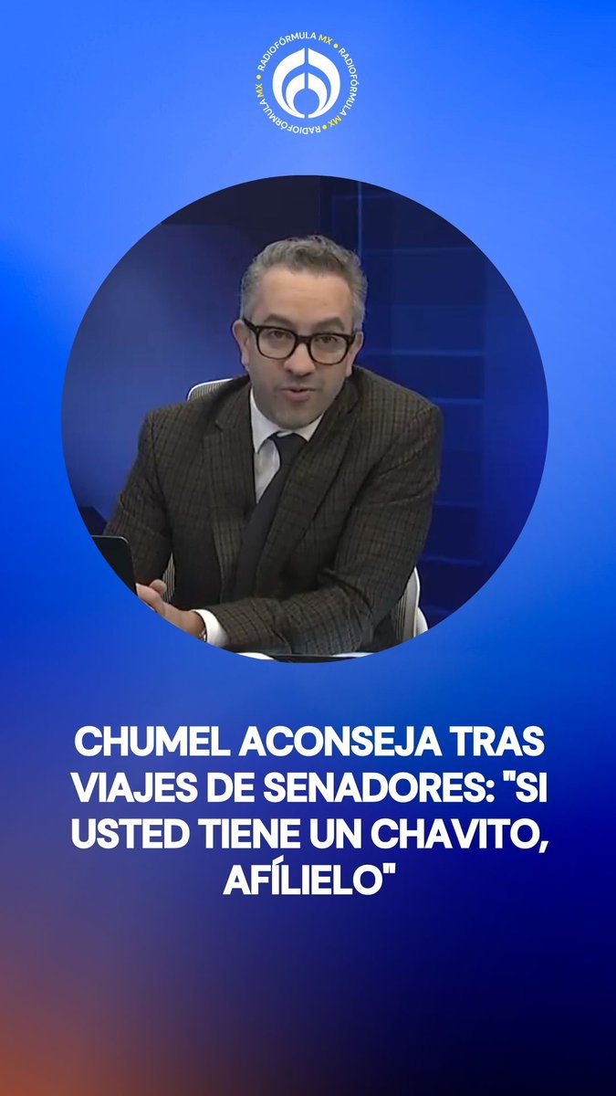 Chumel Torres aconseja que la mejor inversión es convertir a los hijos en #políticos, luego de los #viajes internacionales de #senadores que costaron 1.3 millones de pesos: “Si usted tiene un chavito, afílielo”. 😉 #LaRadioDeLaRepública con Chumel Torres(Chumel Torres)