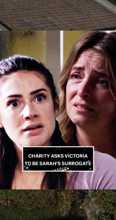 Charity is out of options… and her last hope is Vic! 😢 #Emmerdale