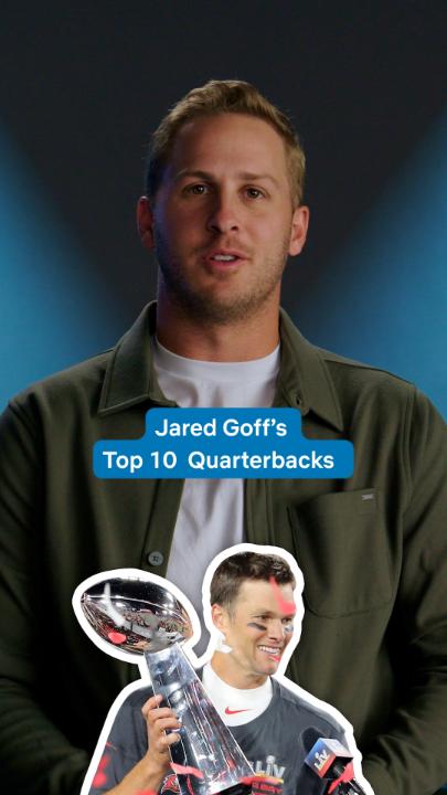 Jared Goff lists his top 10 quarterbacks of all time in no specific order 👀 Quarterback Season 2 is now playing.