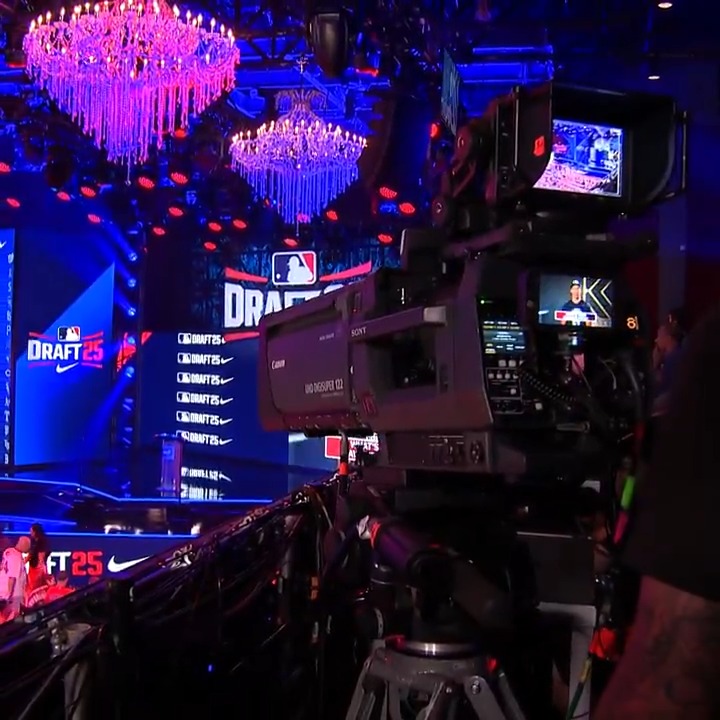 Cameras were rolling and dreams were unfolding. 💥 Here’s how MLB Draft night looked through our lens.