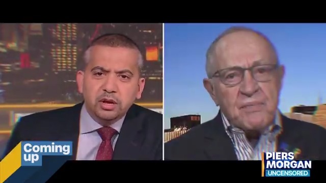 "No one FORCED Israel to sniper shoot children!" As the Gaza war continues to rage on as Netanyahu walks away from meeting Trump in DC, Mehdi Hasan and Alan Dershowitz go head-to-head - just dropped ๐ ๐บ Piers Morgan | Mehdi Hasan | Alan Dershowitz