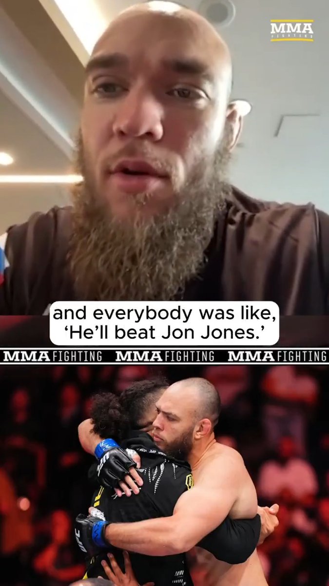 Valter Walker doesn't want to be rushed into title contention like his brother Johnny Walker: "Everybody was like, ‘He’ll beat Jon Jones.’ … Then you get screwed and everyone disappears, you know?" (🎥 Guilherme Cruz)