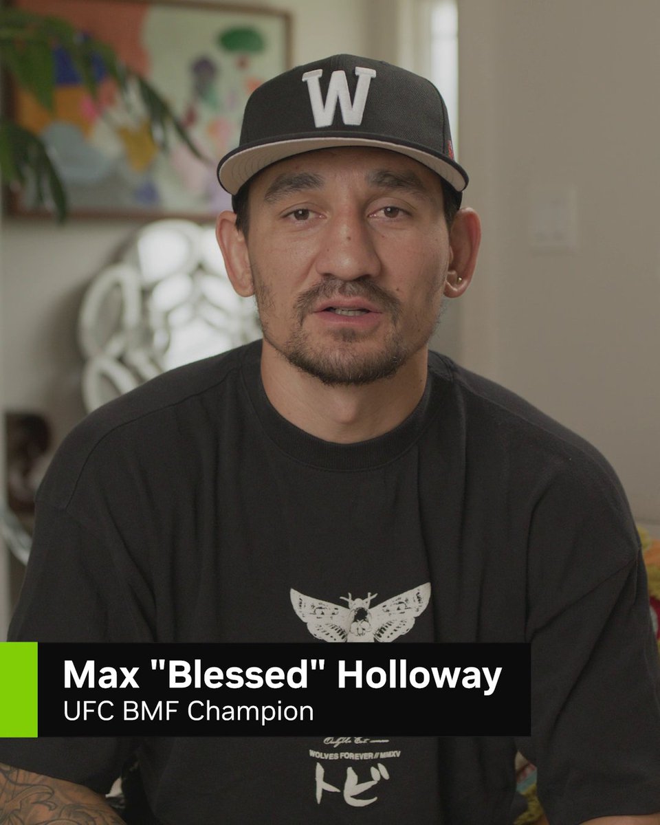 GeForce Garage 🤝 Max Holloway Ahead of his fight at UFC 318, GeForce Garage teams up with UFC BMF Champion Max Blessed Holloway to build his own epic gaming PC! Powered by a GeForce RTX 5080 Founders Edition & themed to My Hero Academia’s Bakugo!