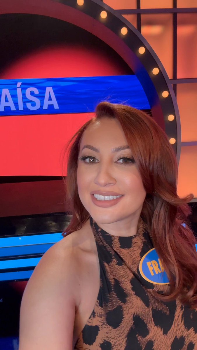 Nothing is TMI on #CelebrityFamilyFeud 🤭 Don't miss Team Francia Raísa compete against Team Kat Graham this Thursday at 8/7c on ABC! Stream on Hulu.