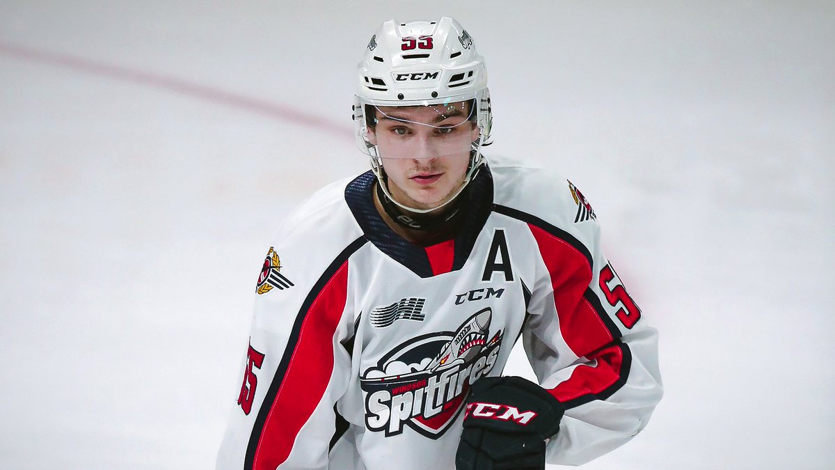 Born to be a star ⭐ Before lighting it up with the Dallas Stars, Wyatt Johnston made his mark with the X - Windsor Spitfires! #NHLYoungStarsWeek | NHL