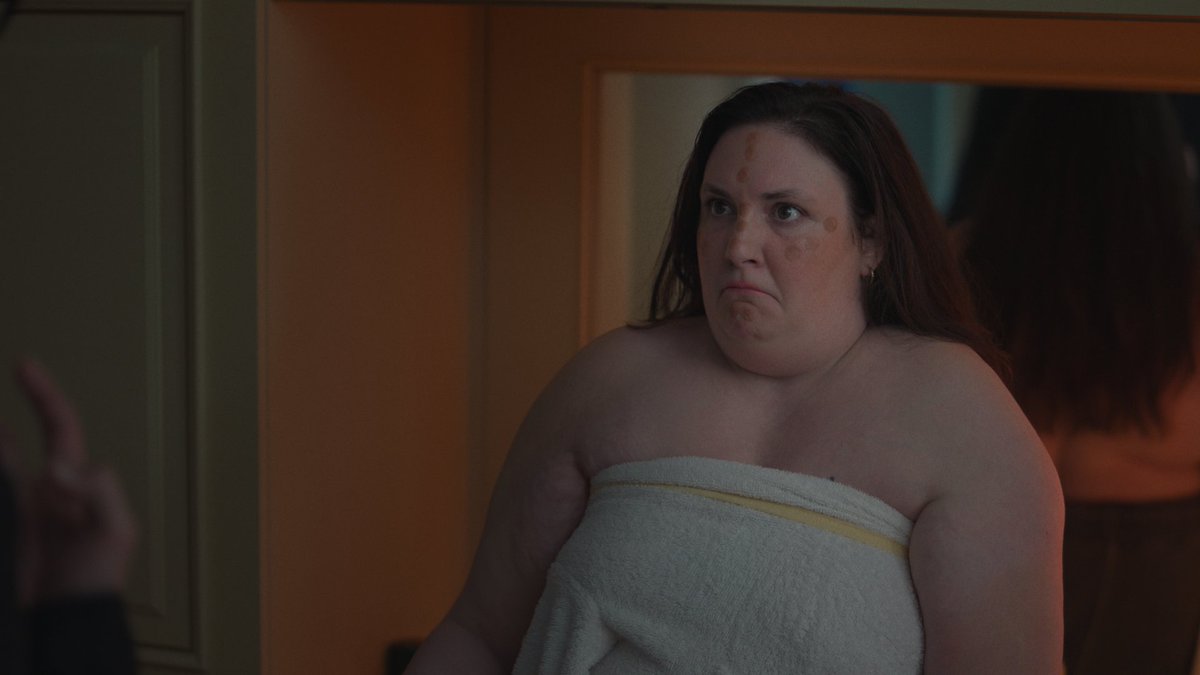 Lena Dunham and Andrew Rannells delivering the Girls reunion of your dreams in TOO MUCH.