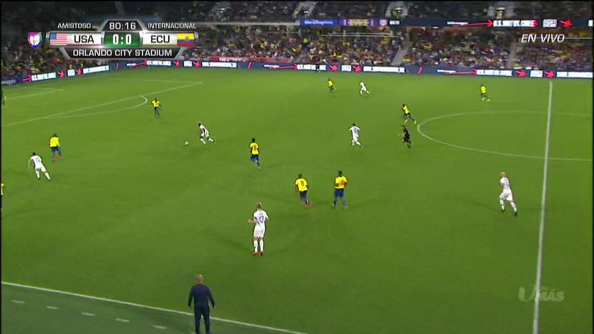 Last time the USMNT faced Ecuador, Gyasi Zardes scored this banger. ๐๐