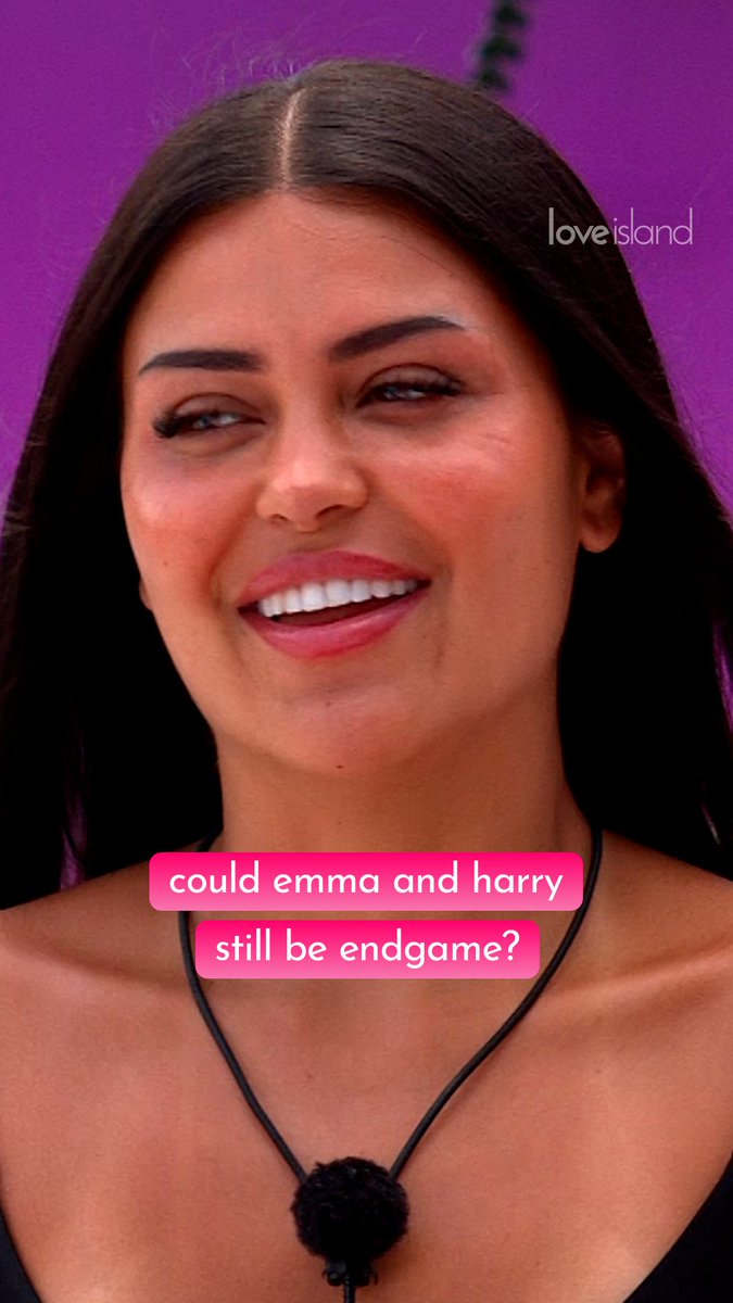 Emma: I don’t think I can… Also Emma: 😀😅😆 #LoveIsland
