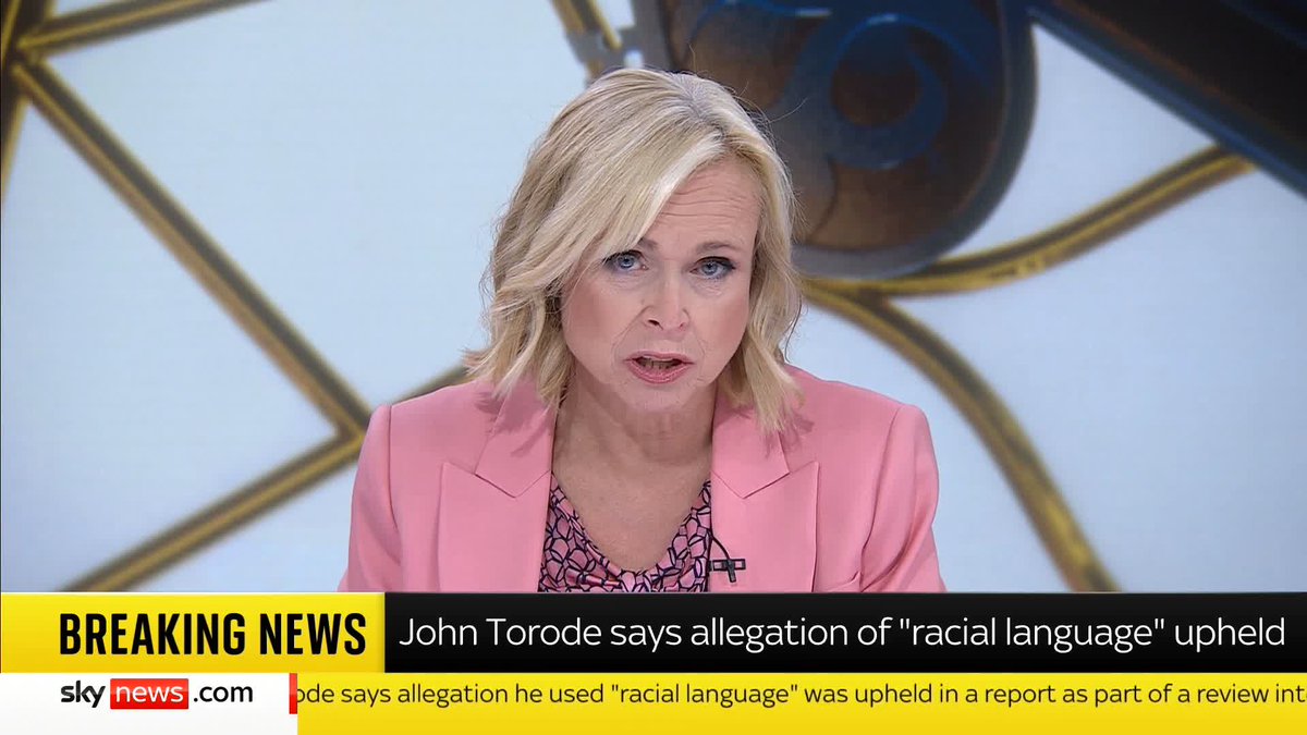 BREAKING: MasterChef presenter John Torode says an allegation he used "racial language" was upheld in a report as part of a review into the behaviour of his former co-presenter Gregg Wallace. 📺 Sky 501 and YouTube