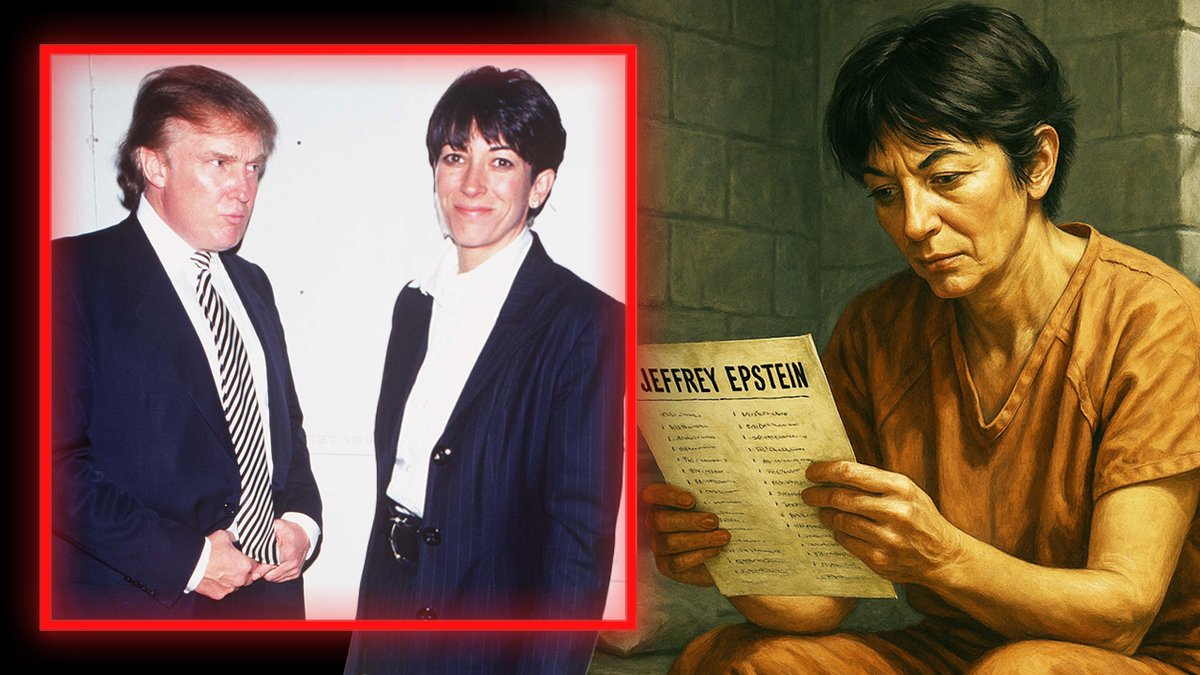 BREAKING: Glenn Beck, Benny Johnson, & Alex Jones Demand Trump Release The Entire Epstein Case File After Jeffrey Epstein Co-Conspirator Ghislaine Maxwell Threatens To Reveal The Epstein List If She's Not Released From Prison