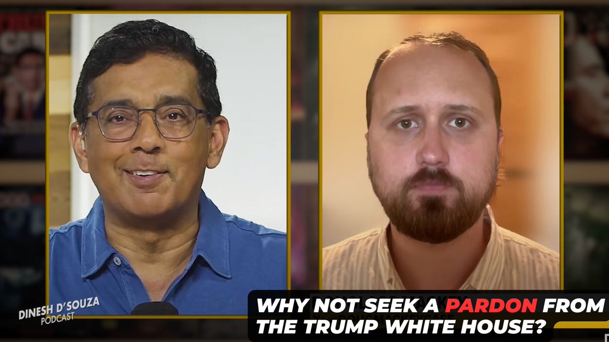Free speech activist and lawfare victim Douglass Mackey discusses the reason he didn’t seek a pardon from the Trump White House