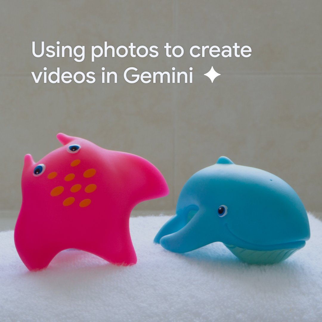 A new Gemini feature just dropped and everything is alive?! Now you can turn photos into videos with sound in Gemini.