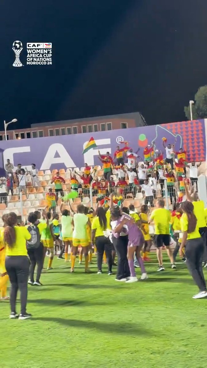 Loud &amp; proud. 🇬🇭🤩 #TotalEnergiesWAFCON2024