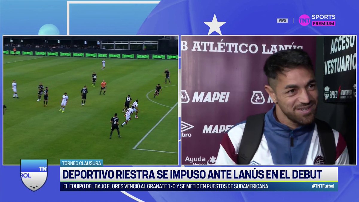 "CUANDO HAY UN EQUIPO DEL PODER, DIRIGE MASTRÁNGELO" La palabra de Lautaro Acosta tras la derrota de Lanús ante Riestra #TNTFútbol