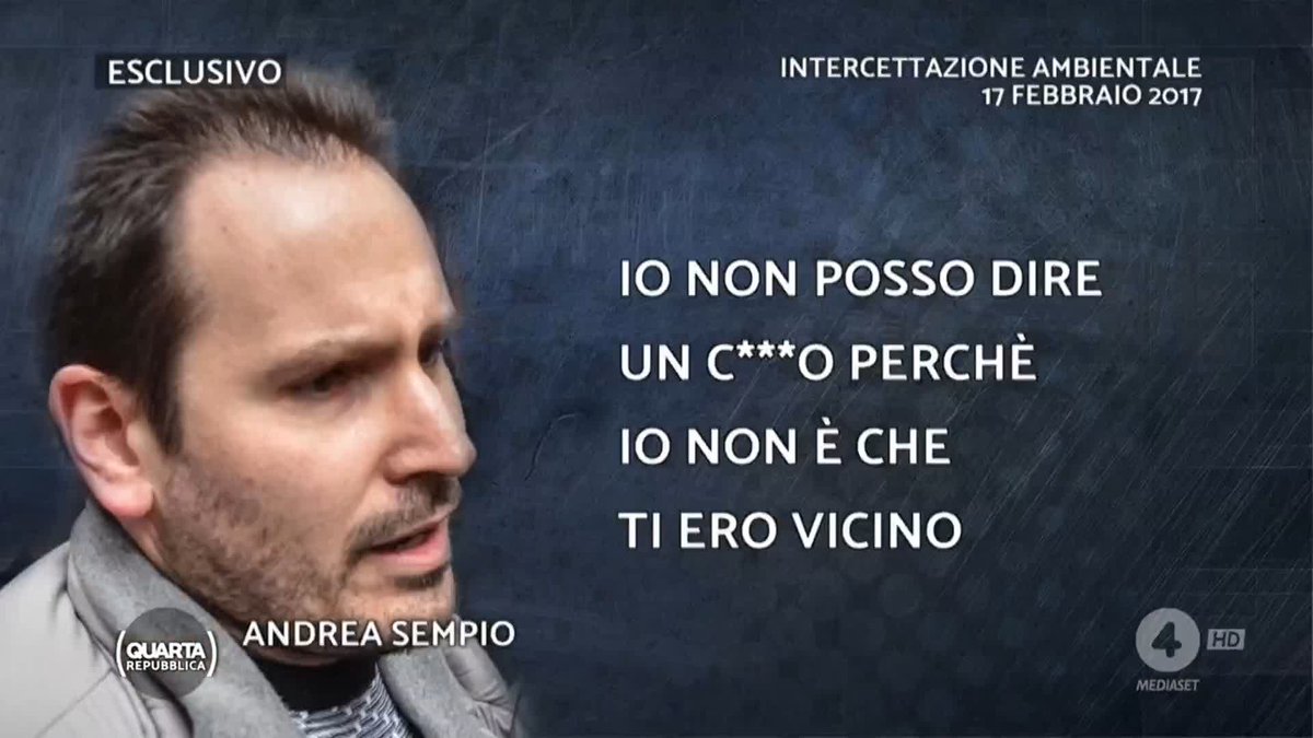 L'audio originale di Sempio che parla dell'amico che si è tolto la vita. #Garlasco #quartarepubblica