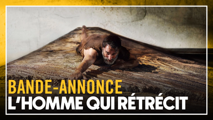 ¡La nueva versión de EL INCREÍBLE HOMBRE MENGUANTE tiene tráiler! Jean Dujardin protagoniza #LHommequirétrécit, adaptación francesa de la novela de ciencia ficción y horror existencial de Richard Matheson que dirige Jan Kounen. Se estrena el 29 de octubre.