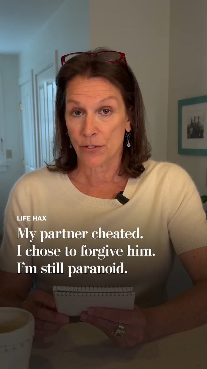 She forgave her partner for his affair, but she’s still paranoid. Washington Post advice columnist Carolyn Hax offers her thoughts on what it means to actually forgive. Read more of Carolyn’s advice here: