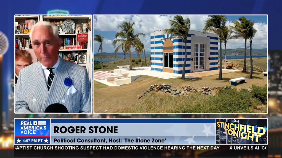 Roger Stone calls for ALL of the Grand Jury testimony in Epstein’s 2019 indictment to be unsealed, and says “I can tell you who is NOT on the list of those who went to that island… Donald J. Trump!” Roger Stone