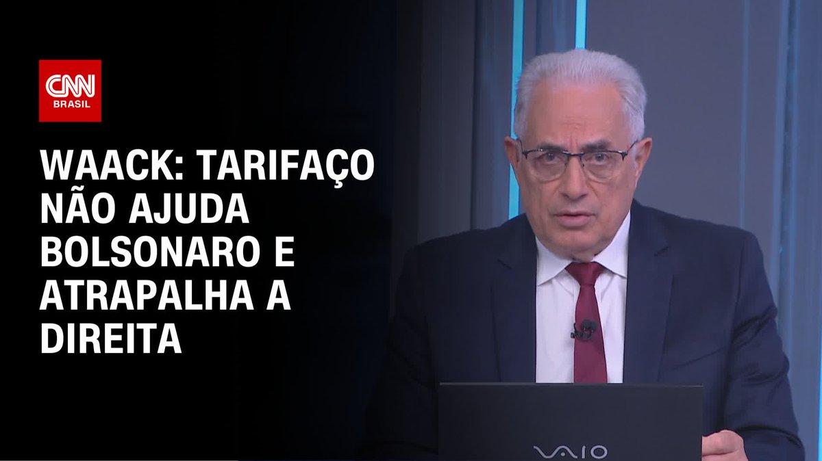 Waack: Tarifaço não ajuda Bolsonaro e atrapalha a direita; assista #WW