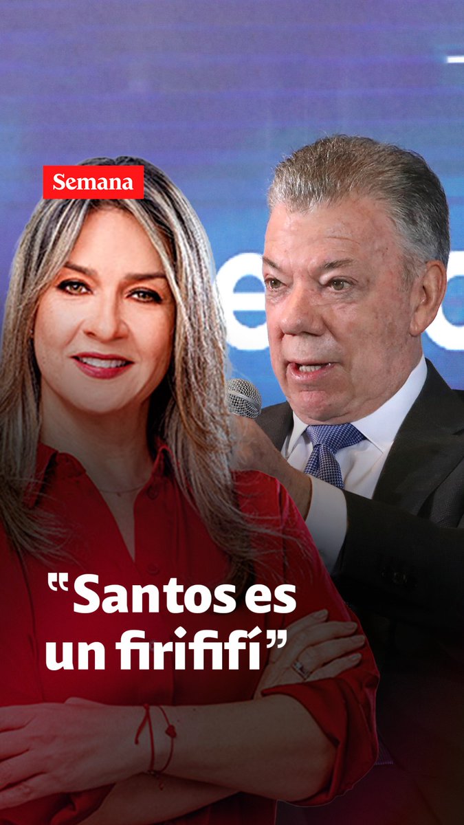 "La debacle de Colombia inició con Juan Manuel Santos que se eligió con los votos de Uribe y lo primero que hizo fue traicionarlo. Santos era un ‘firififí’ de la alta sociedad con ínfulas de presidenciable": Vicky Dávila.