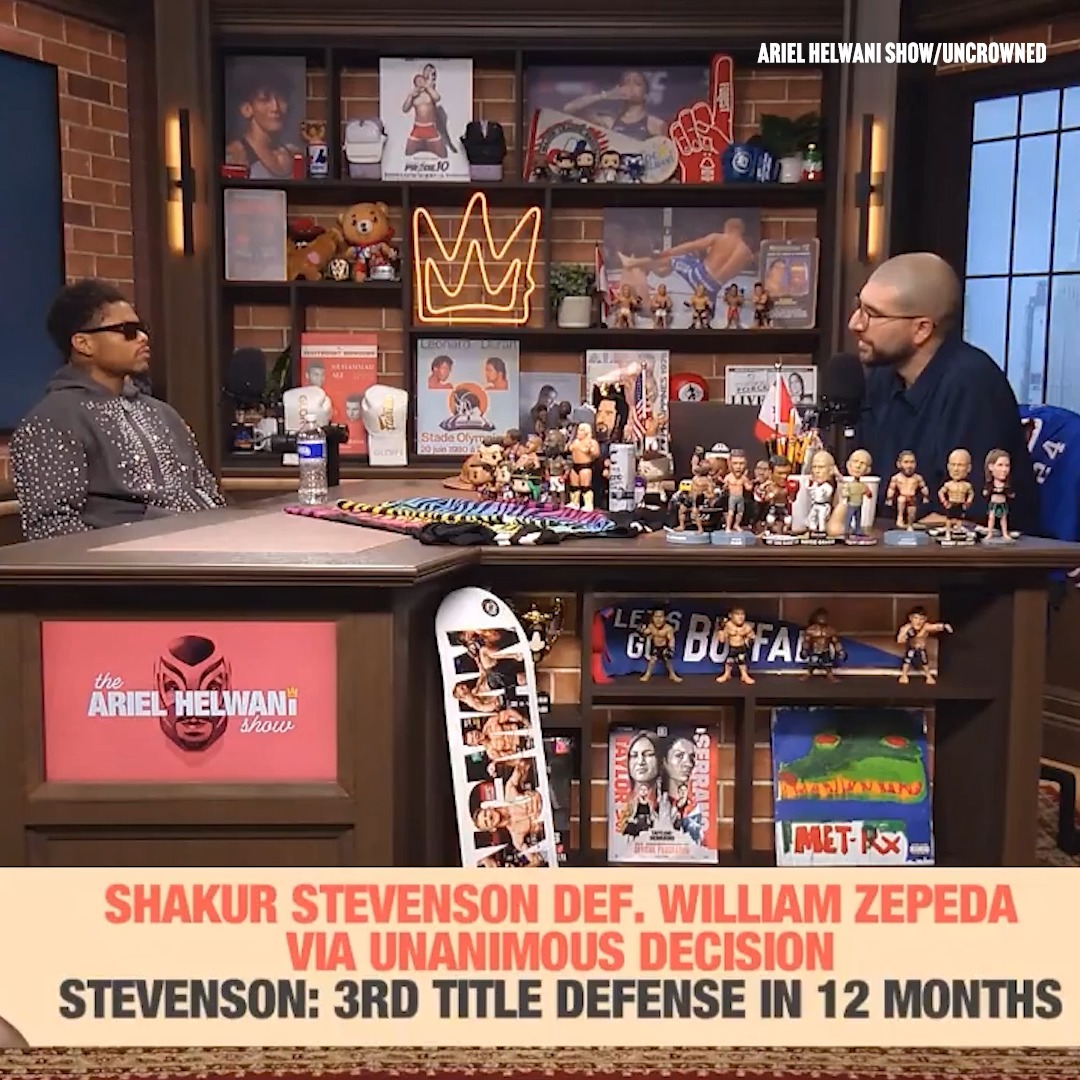 Shakur Stevenson expresses his gratitude to Turki Alalshikh for giving him a shot against William Zepeda at Ring III 👏