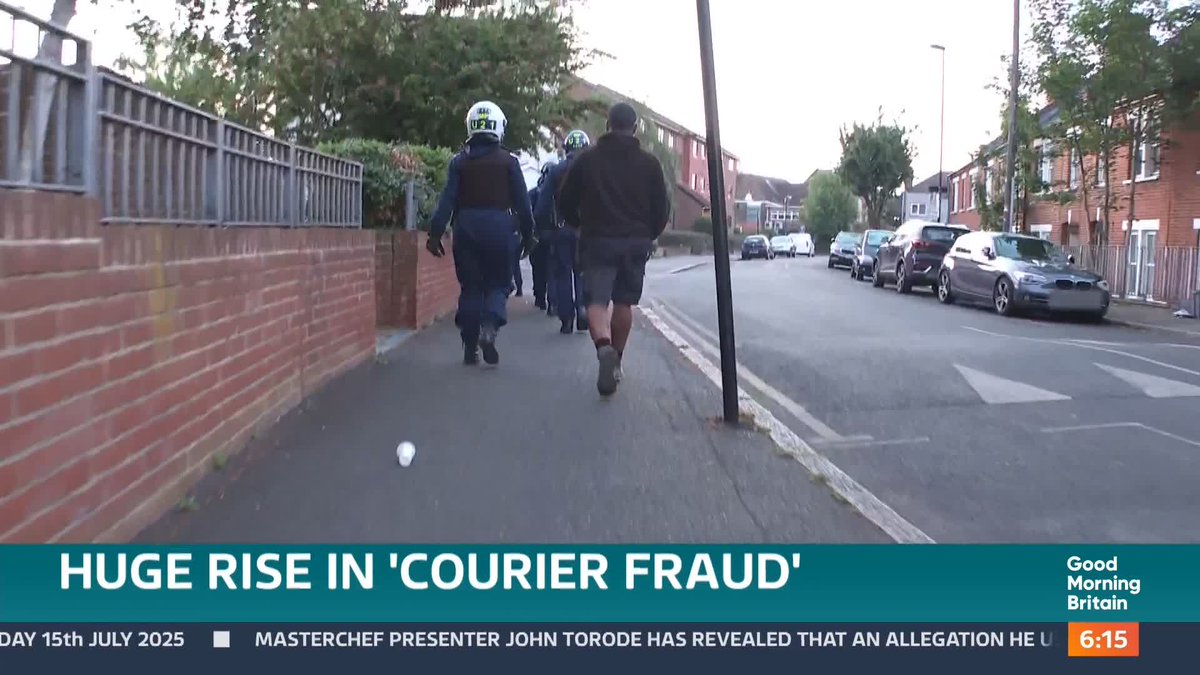 Police forces in England and Wales say courier fraud is on the rise and costing people more than £20 million a year. 'Courier Fraud' is when criminals impersonating trusted figures deceive victims into handing over money or valuables. Polly Bartlett reports.