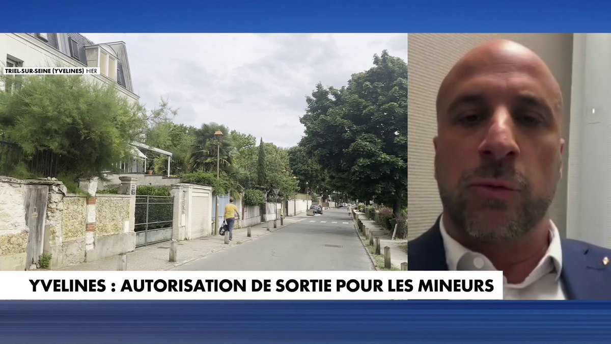 «80% des problèmes et des dégradations de mobilier urbain sont dus à des adolescents», indique Cédric Aoun, maire de Triel-sur-Seine (Yvelines), dans #LaMatinale