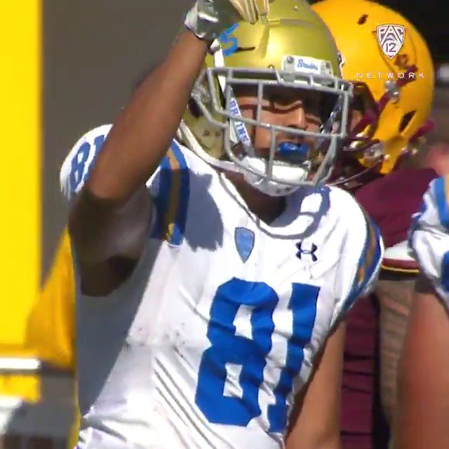 TE Caleb Wilson was dominant at UCLA with 965 yards in 2018