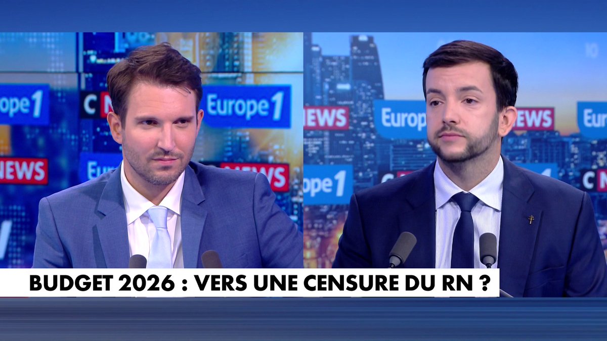 «En cas d’augmentation d’impôts, ce sera la censure», selon le député RN Jean-Philippe Tanguy, dans #LaGrandeInterview