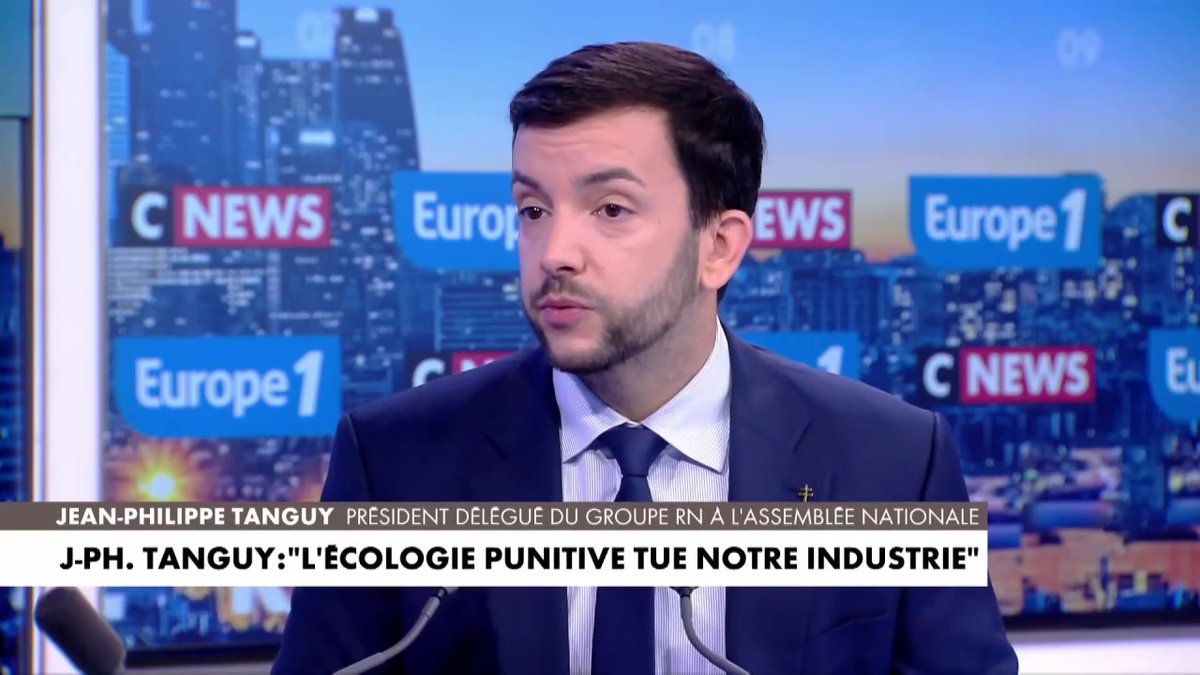 Budget des armées : "Ajouter 3,5 milliards pour payer les américains (...) c'est une arnaque" déclare Jean-Philippe Tanguy Ⓜ️ #LaGrandeITW #Europe1