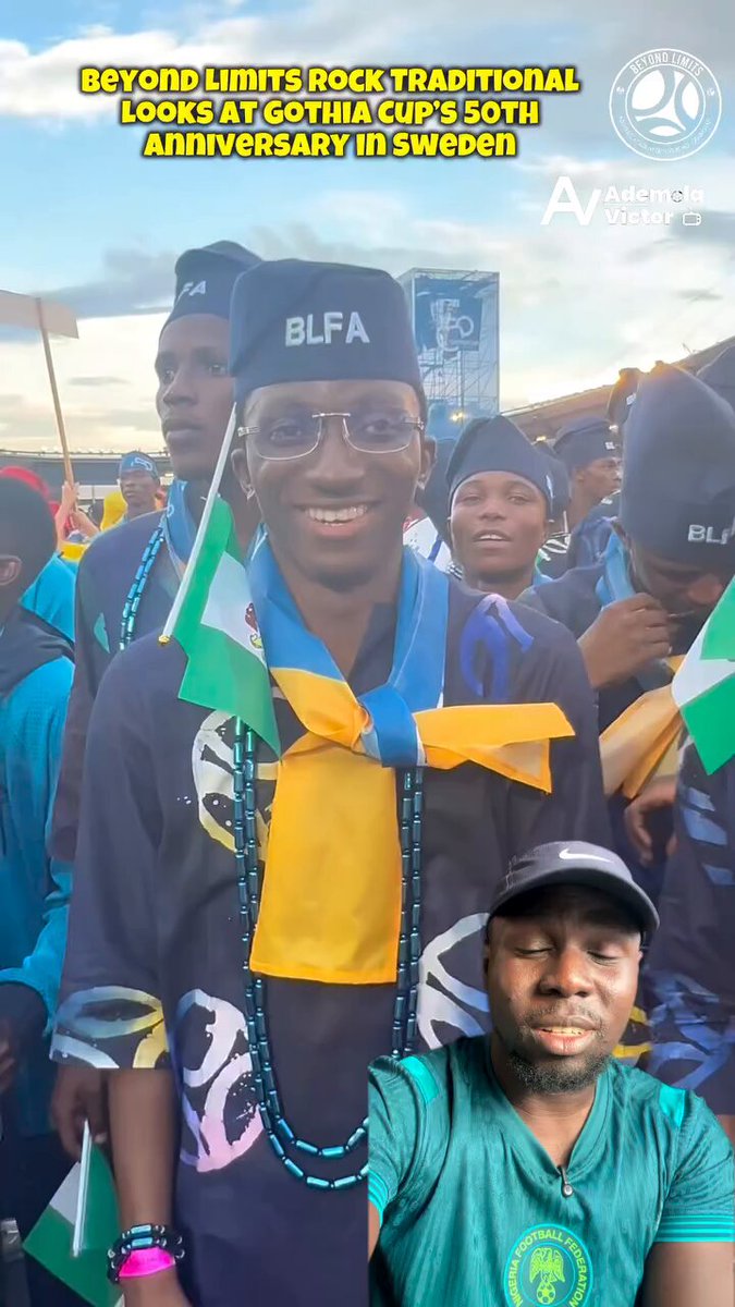 This football academy represented Nigeria in Sweden and they did very well!!Ojude oba kinda style🥹❤️🏆🇳🇬