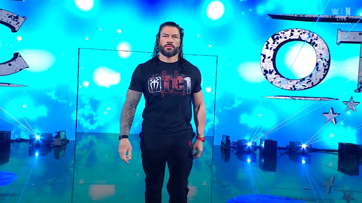 The OTC is back! Roman Reigns saved the day on #WWERaw last night with a MASSIVE Superman Punch. #WWEOnNetflix