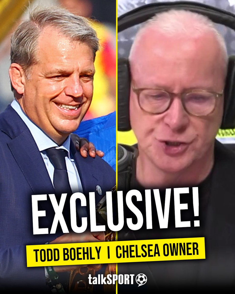🚨🫡 Todd Boehly's full interview with talkSPORT.