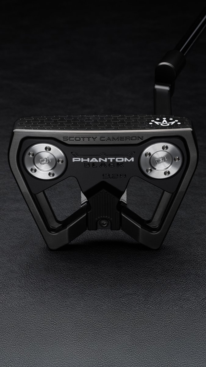 Tour designed. Studio refined. Inspired by prototype Phantom models made for touring professionals, this limited release of four new Phantom Black putters with tour-inspired modifications is offered for the first time, each in an elegant Tour Black finish. The new Phantom Black 5.5, 7, 9.2R and 11 models are now available for pre-sale and arrive in select Titleist golf shops on Friday, July 25.