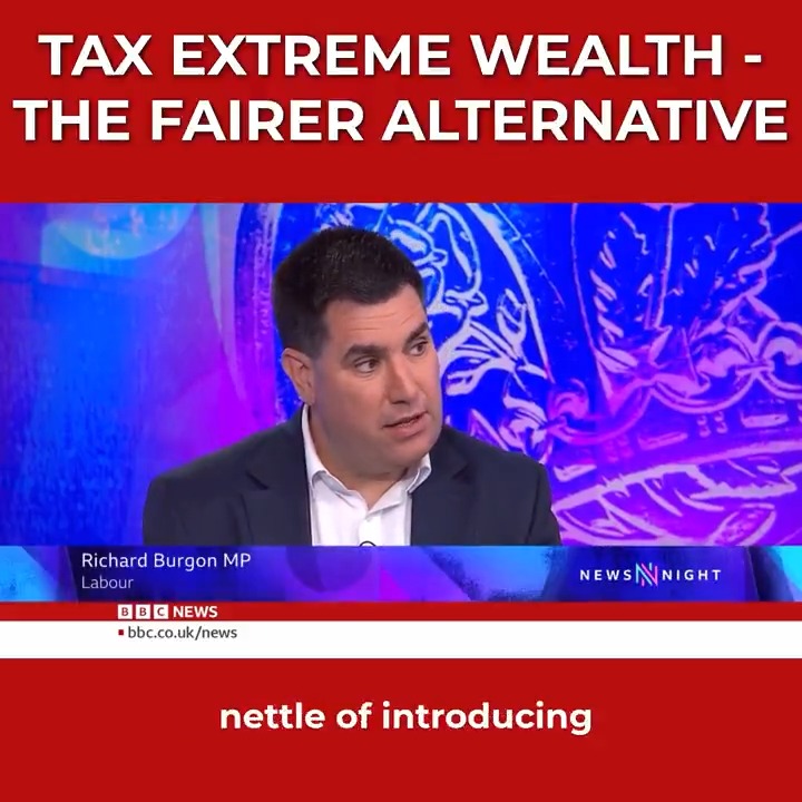 UK billionaire wealth has more than doubled since 2010. Workers’ wages have barely risen since 2008. On Newsnight, I called for a tax on extreme wealth - that's the fairer alternative to cuts we need.
