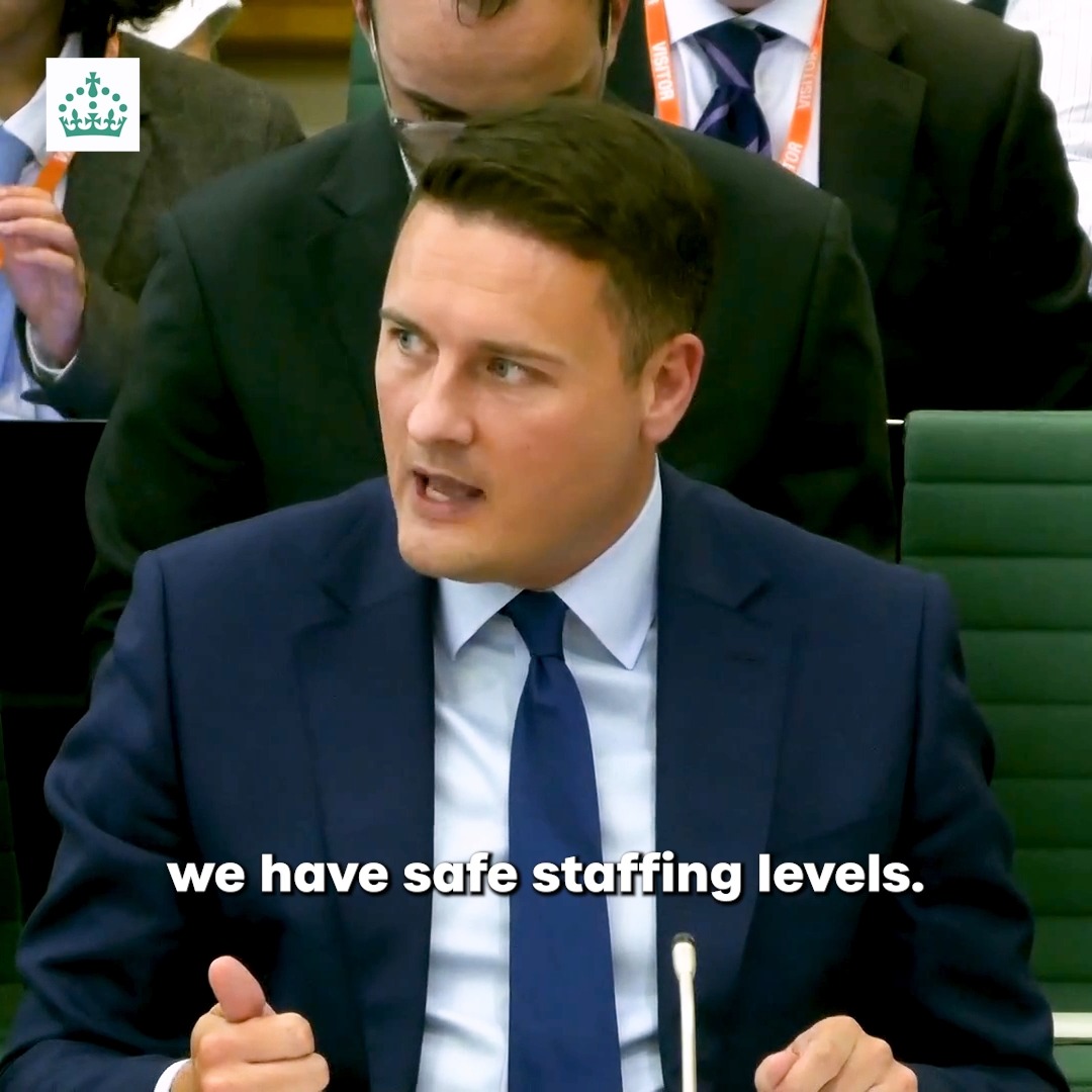 "It's not too late even at this late stage for us to get back on the path that I wanted us to be on of working together." Wes Streeting makes clear why the BMA's resident doctors committee must change their approach 👇
