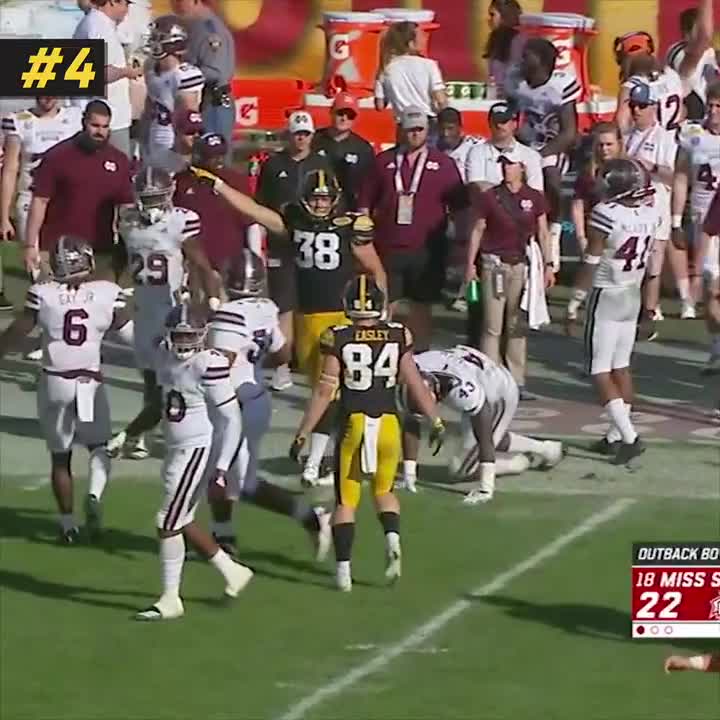 T.J. Hockenson had some of my favorite TE highlights ever at Iowa 😤